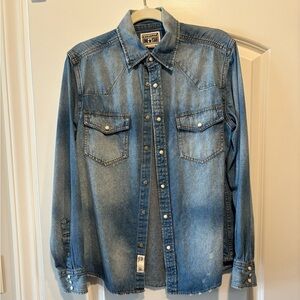 Converse One Star Denim shirt EUC